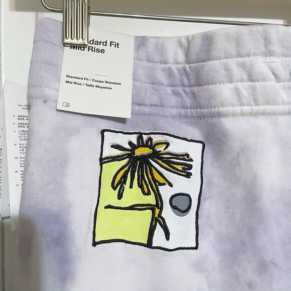 NIKE purple Tie-dye Standard fit mid rise size 2X Creativity sweatpants NEW - Picture 5 of 11
